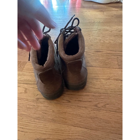 Men's Timberland Brown Leather Ankle Boots Size 13 - Picture 5 of 6